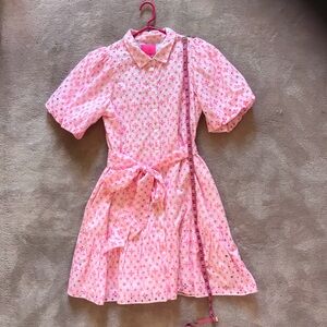 Lilly Pulitzer Cartley Elbow Sleeve Eyelet Dress